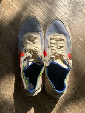 Nike Waffle One Coconut Milk Crimson Royal - Men Size 8/Women Size 9.5